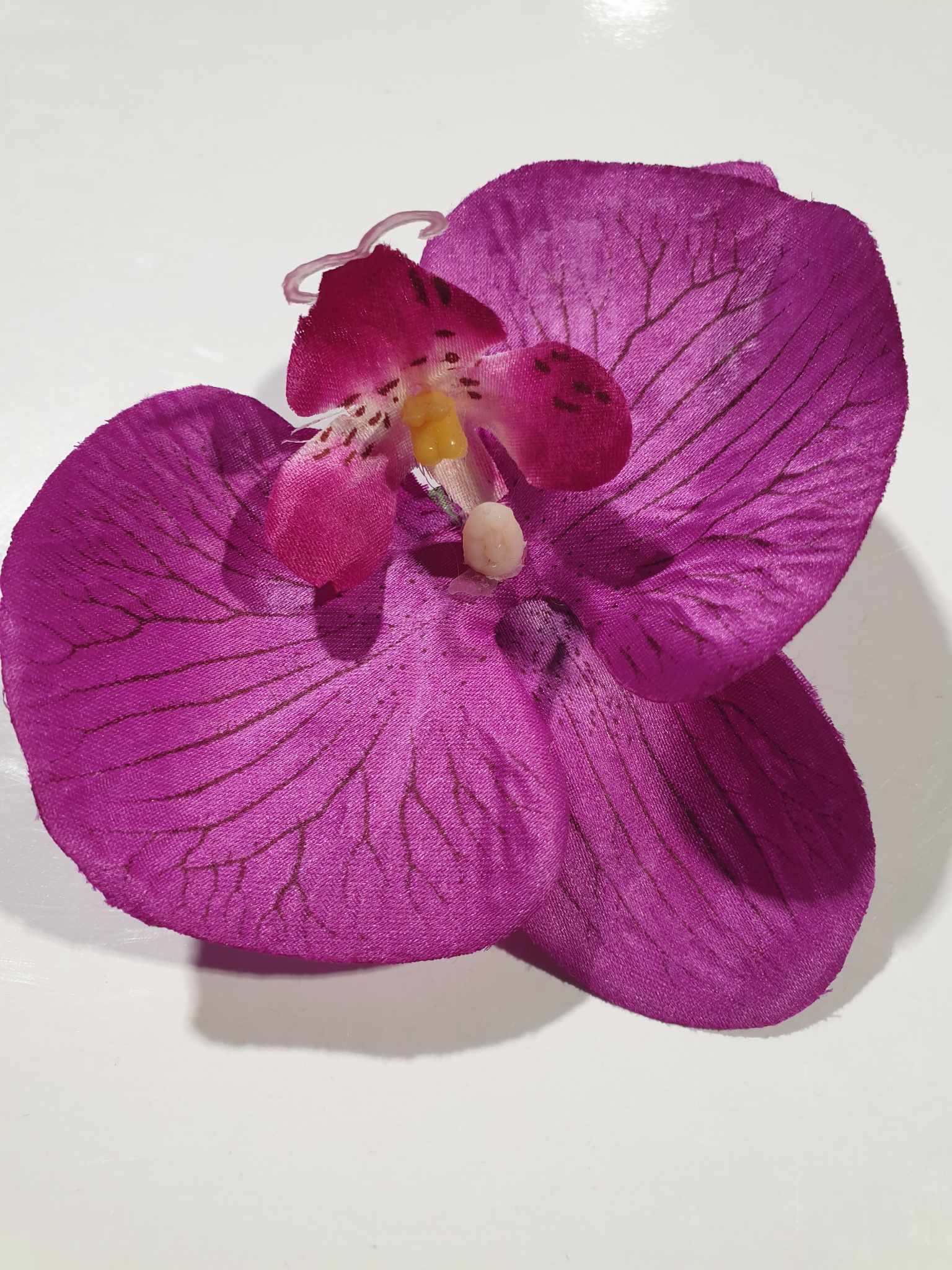 FRANTASY ISLAND Real Touch Phalaenopsis Orchid Hair Flower