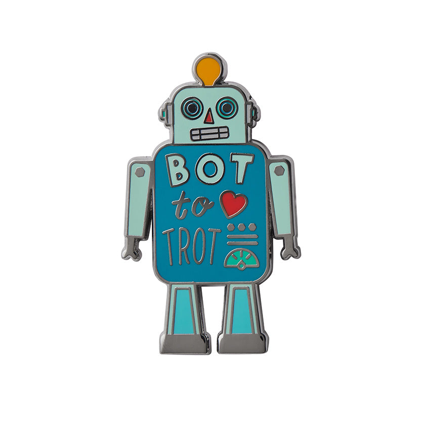 Bot Ii Pin ERSTWILDER Bot To Trot Enamel Pin