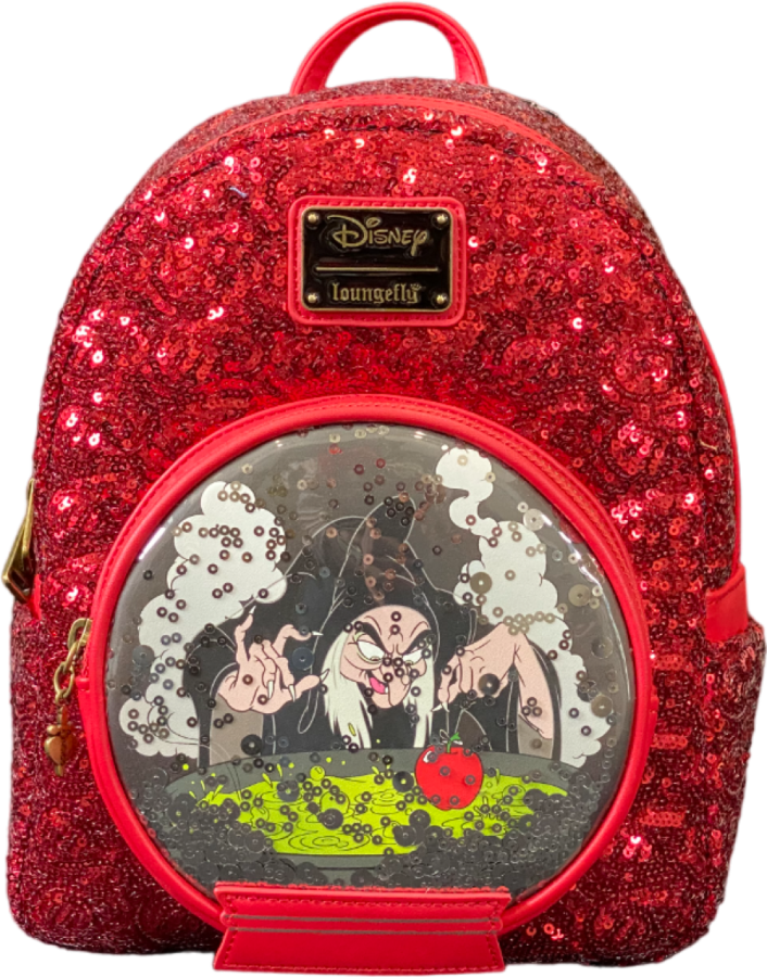 DISNEY Villains Evil Queen Snowglobe Mini Backpack