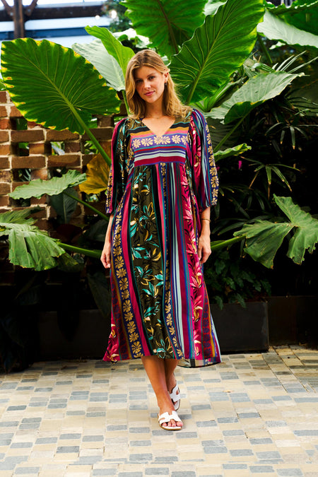 boho dress australia Boho Australia Bright Floral Maxi Dress