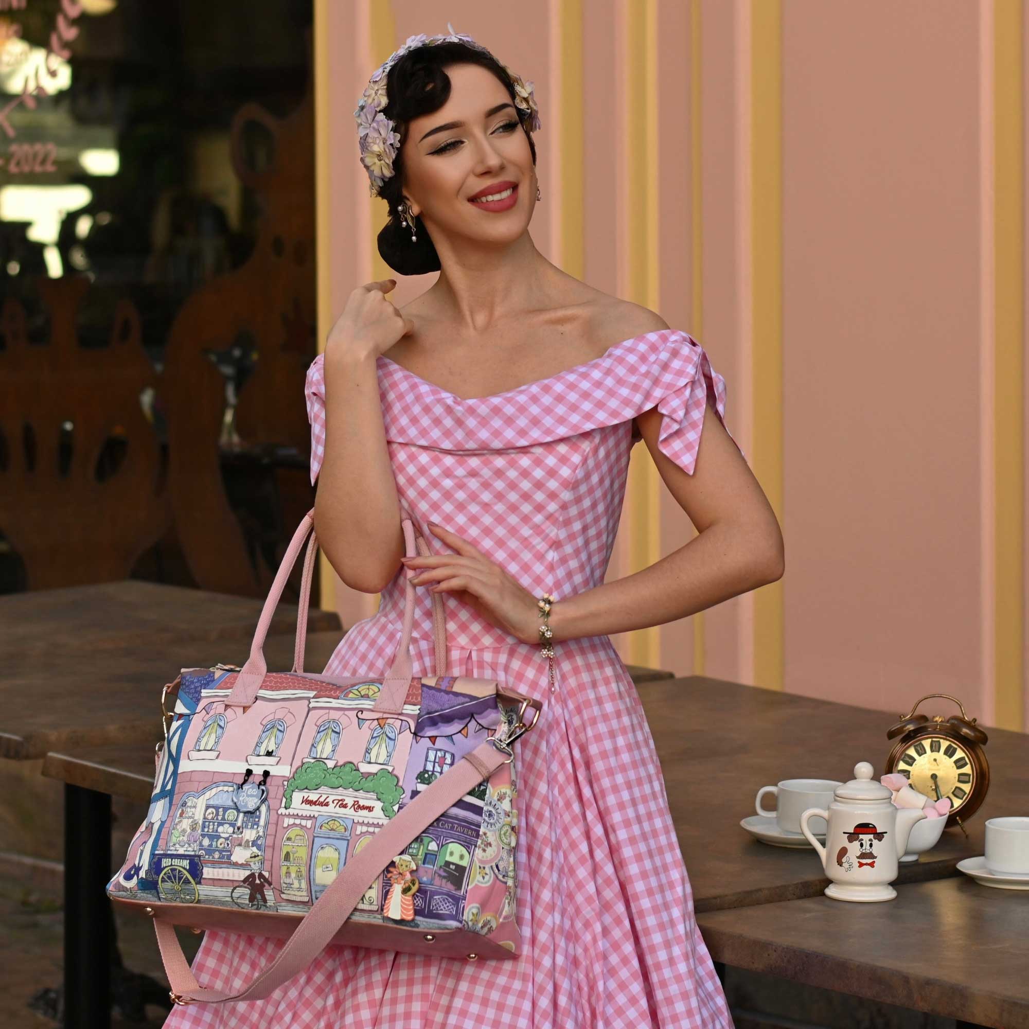Robe Hell Bunny Pin-Up Rétro 50's Rockabilly Peebles Tartan - Vêtements Robe Hell Bunny Pin-Up Rétro 50's Rockabilly Peebles Tartan - Vêtements