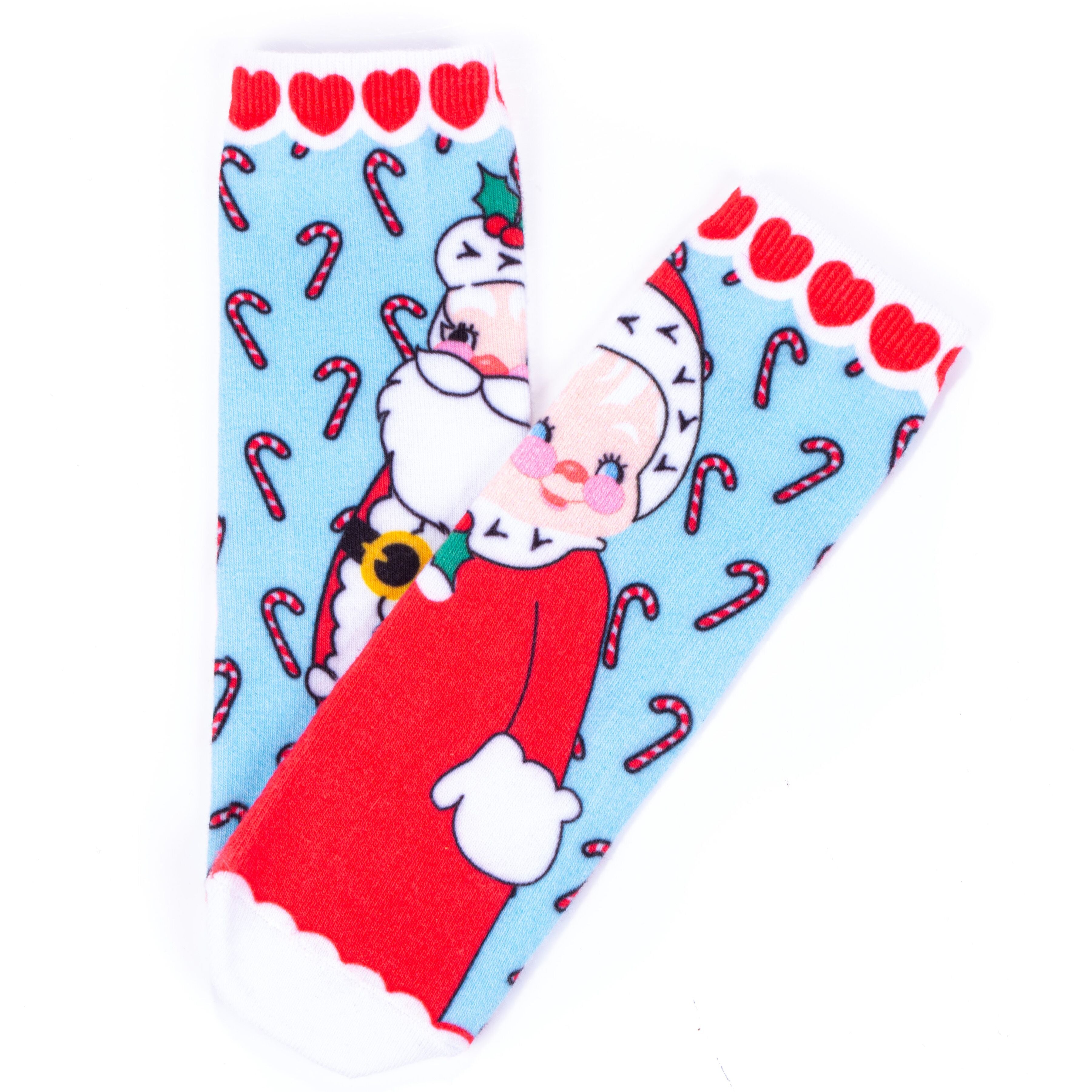 IRREGULAR CHOICE Mr And Mrs Kringle Christmas Socks